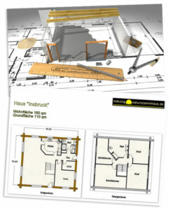 Maetzing-Naturstammhaus Planung